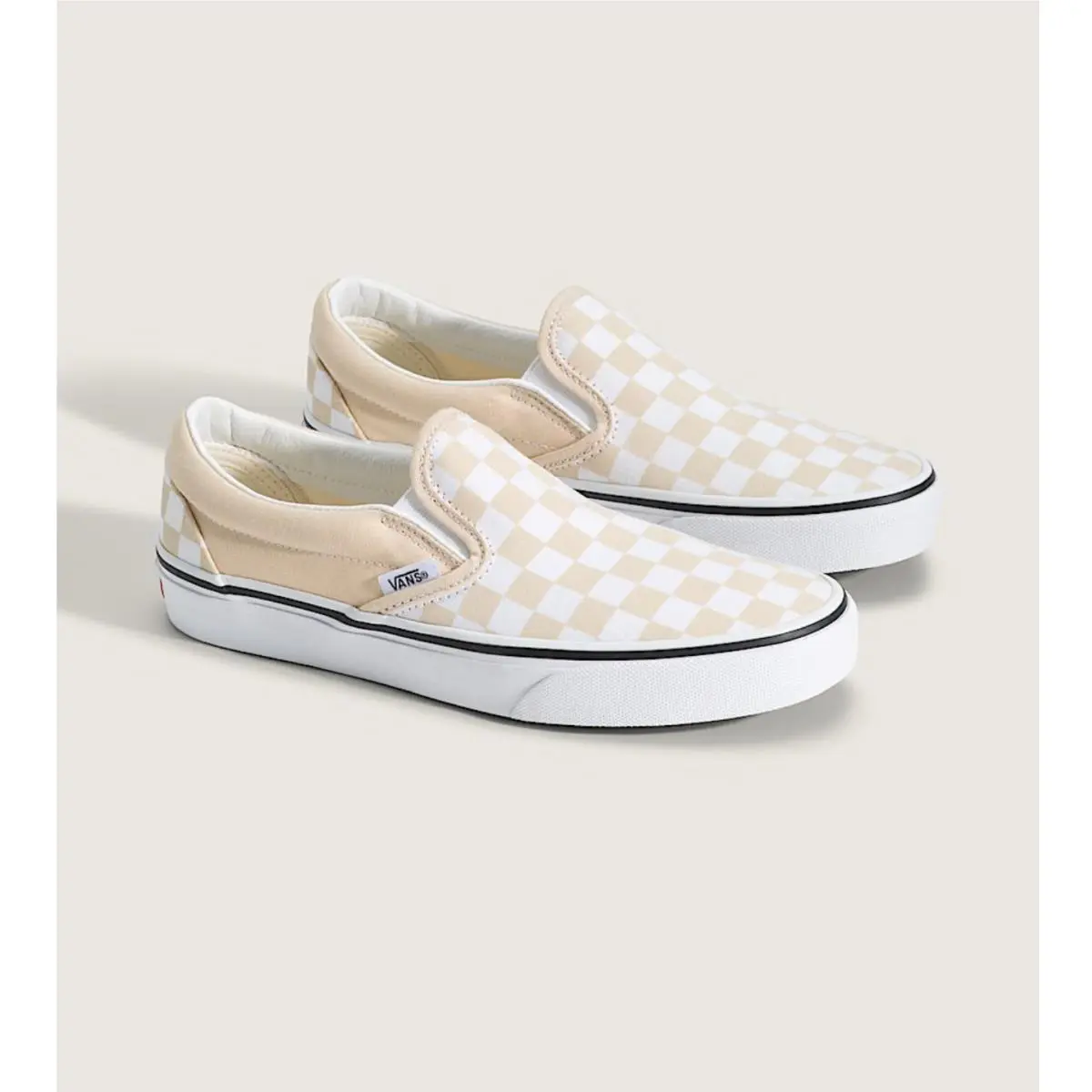 Vans shoes - VANS Slip-On - VN000D6YCHW1 - Beige 7