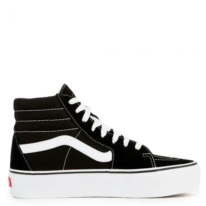 Vans shoes - SK8 HI PLATFORM 2 - PLATFORM - VN0A3TKN6BT - Black/ White 1