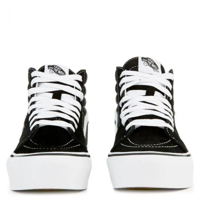 Vans shoes - SK8 HI PLATFORM 2 - PLATFORM - VN0A3TKN6BT - Black/ White 2