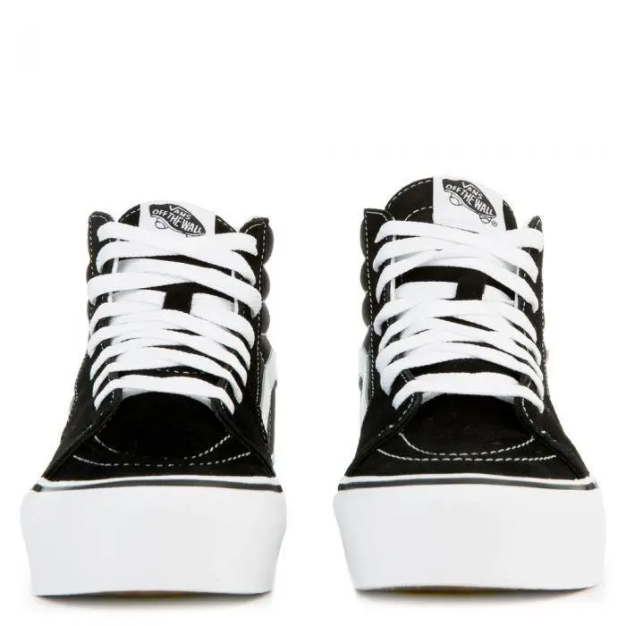 Vans shoes - SK8 HI PLATFORM 2 - PLATFORM - VN0A3TKN6BT - Black/ White 10