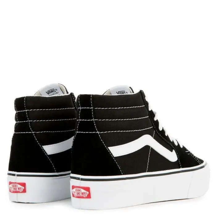 Vans shoes - SK8 HI PLATFORM 2 - PLATFORM - VN0A3TKN6BT - Black/ White 13