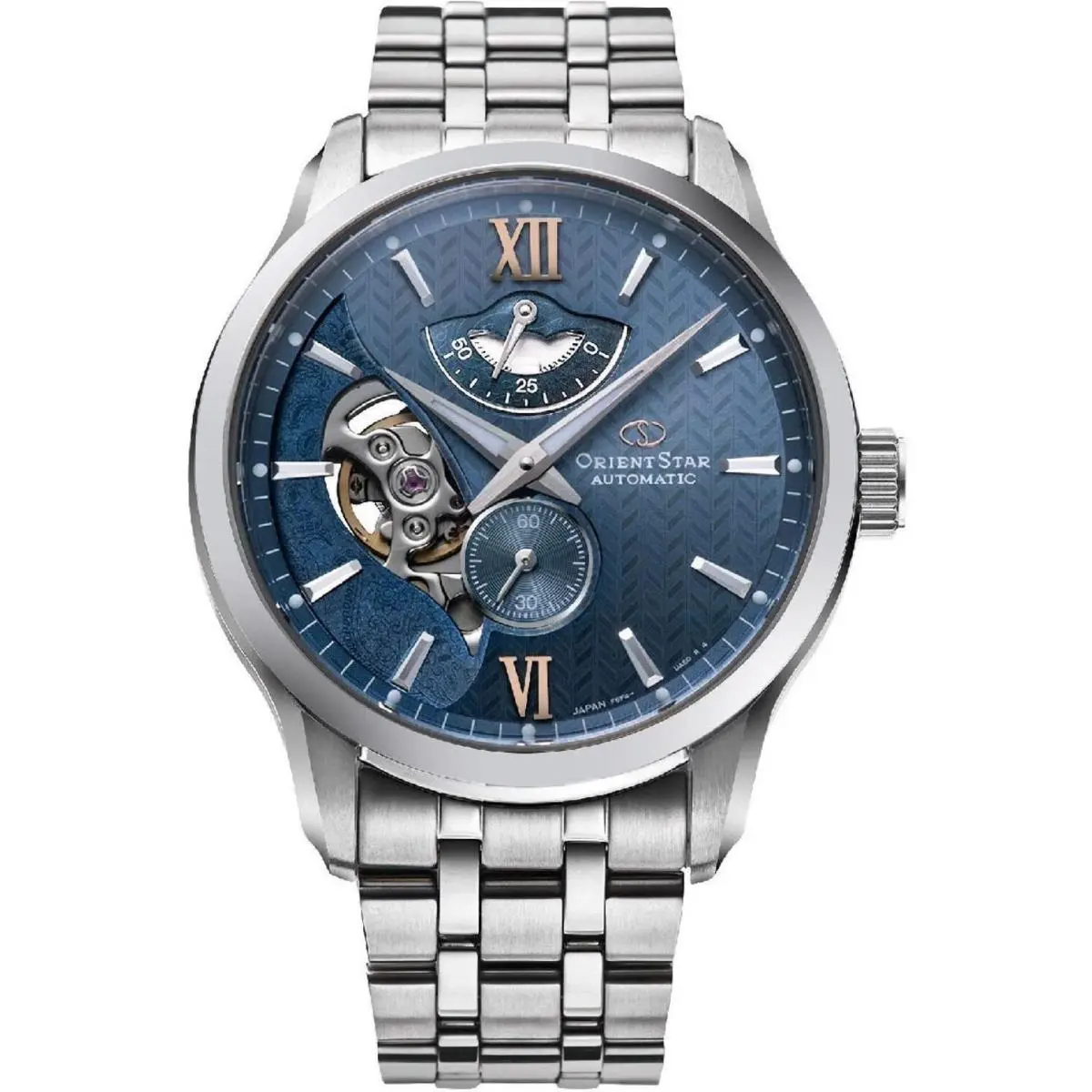 Orient RE-AV0B08L00B Men`s Star Automatic Contemporary Blue Dial Watch