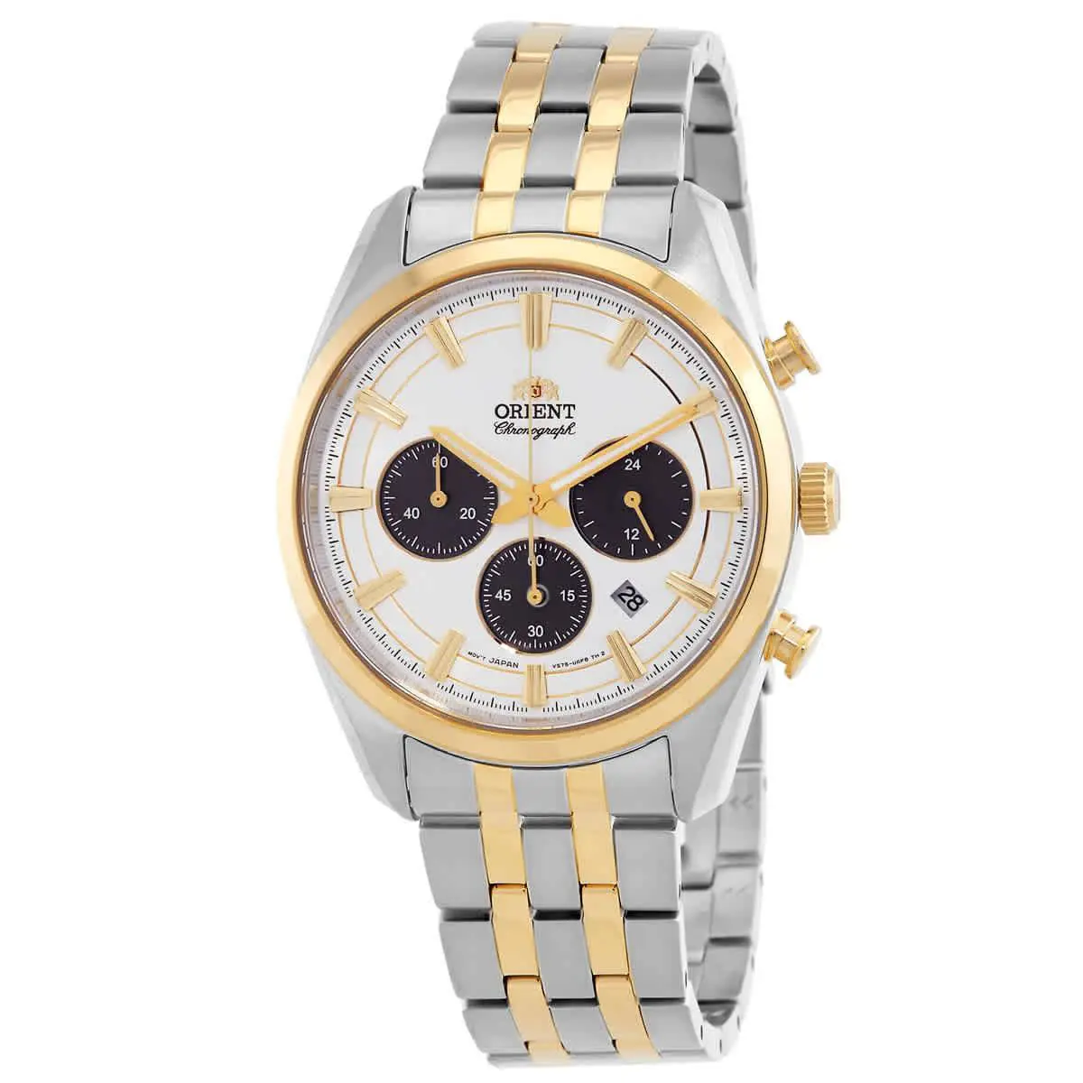 Orient Contemporary Chronograph White Dial Men`s Watch RATX0302S10B