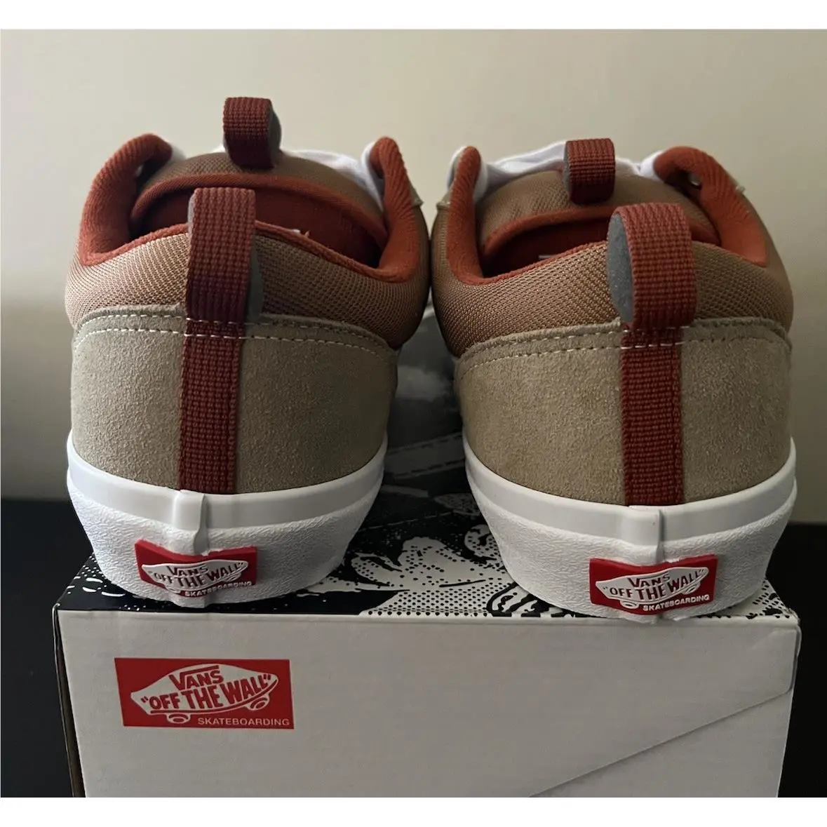 Vans shoes - VANS Old Skool - Old Skool - VN000D5R11U - Khaki/Burnt Orange 8
