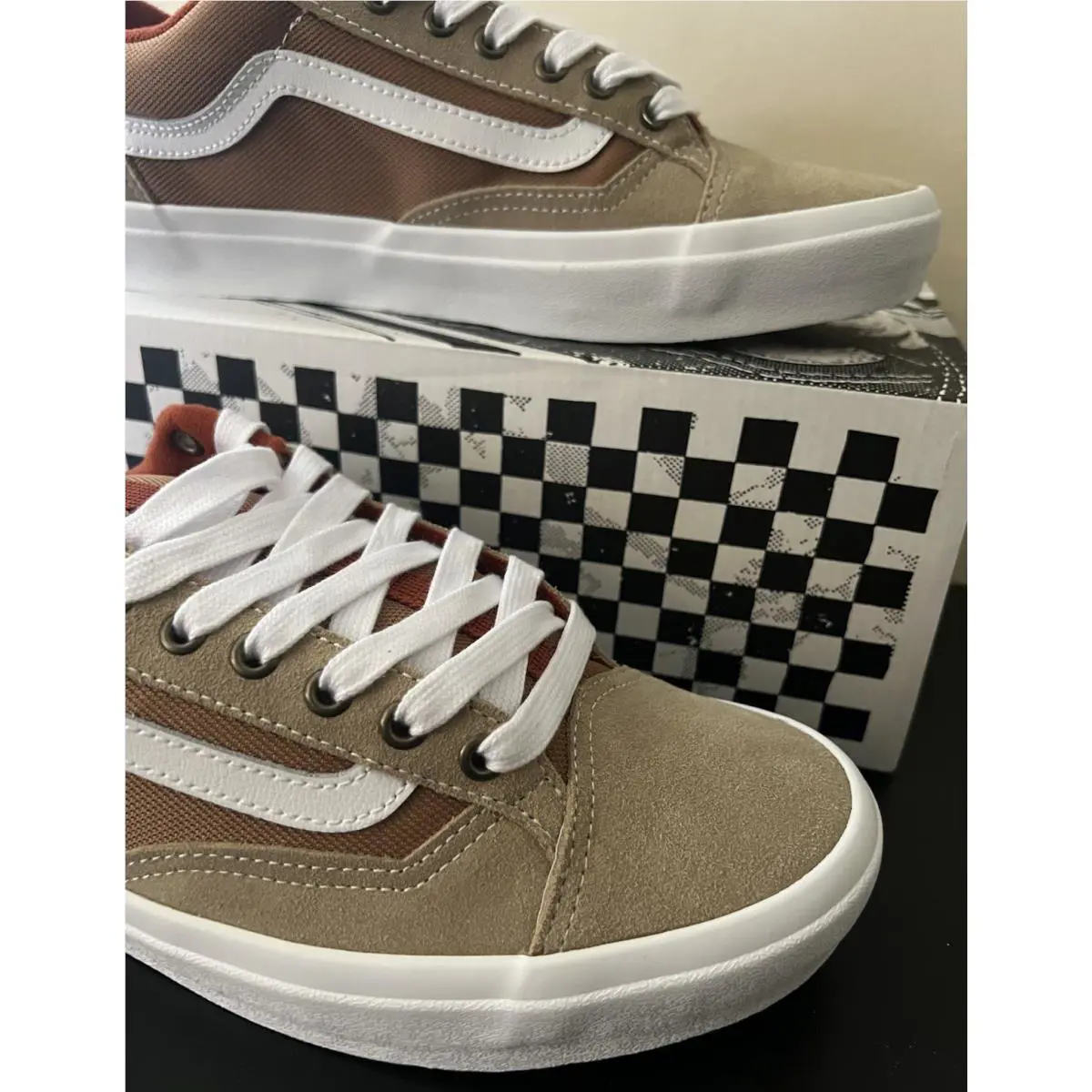 Vans shoes - VANS Old Skool - Old Skool - VN000D5R11U - Khaki/Burnt Orange 2