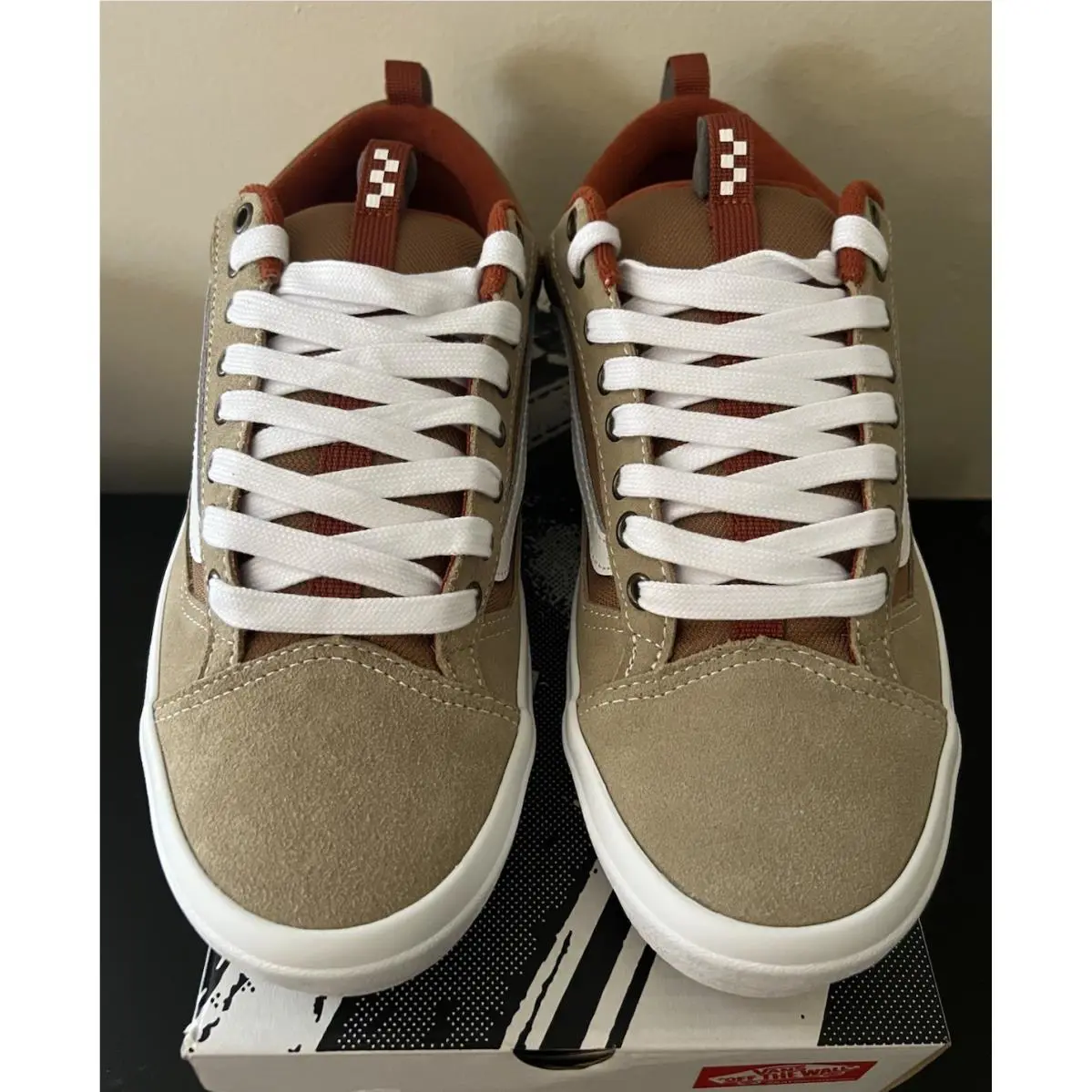 Vans shoes - VANS Old Skool - Old Skool - VN000D5R11U - Khaki/Burnt Orange 6