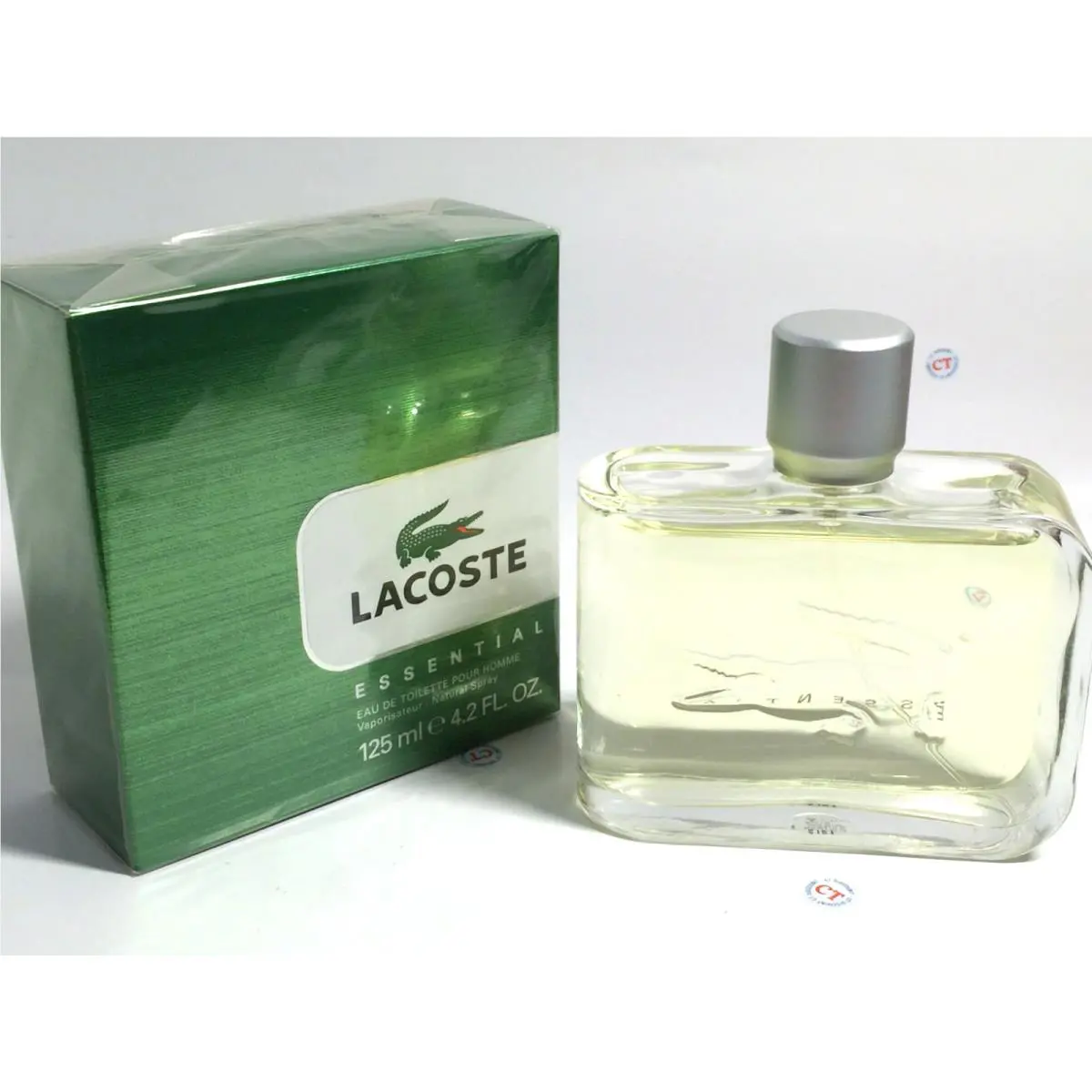 Lacoste Essential Pour Homme Cologne Men 4.2 oz / 125 ml Eau de Toilette Spray