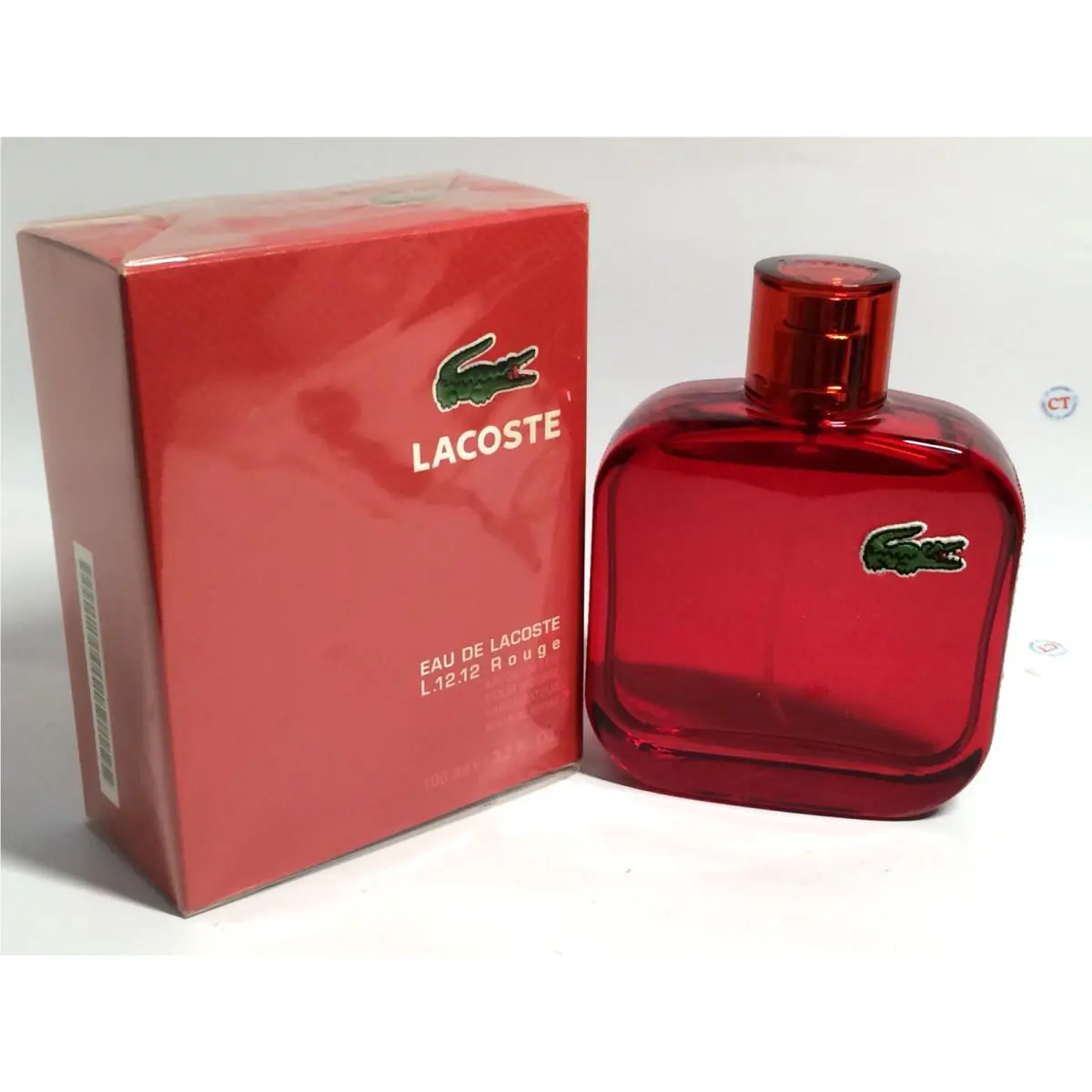 Lacoste Eau De Lacoste L.12.12 Rouge by Lacoste 3.3 oz Eau De Toilette Spray