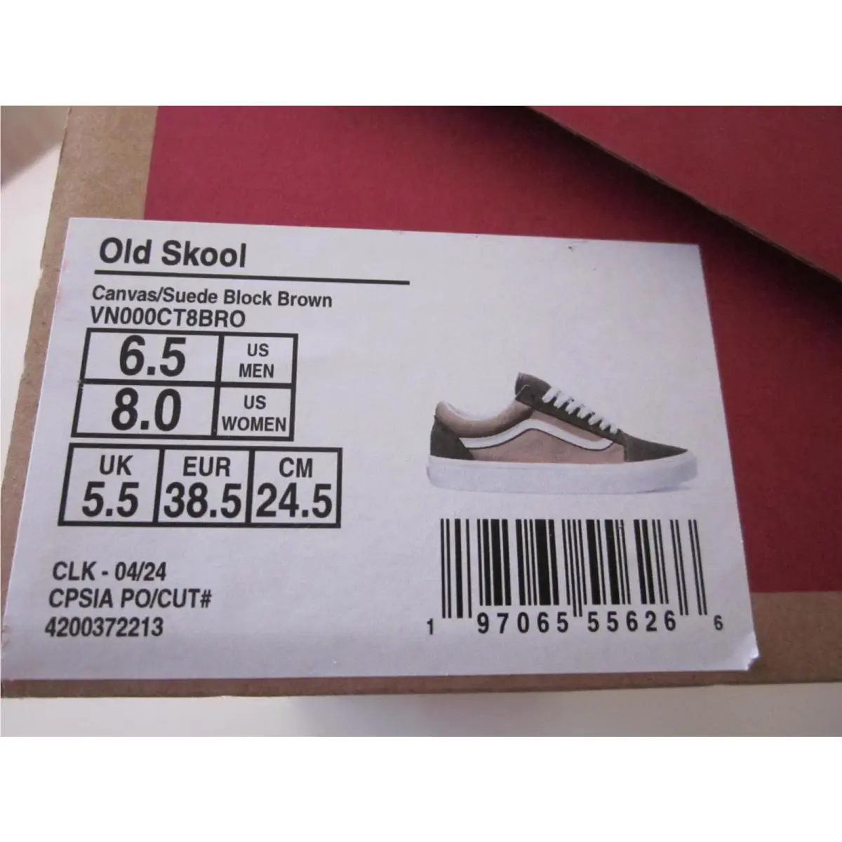 Vans shoes - VANS Old Skool - Old Skool - Brown 2