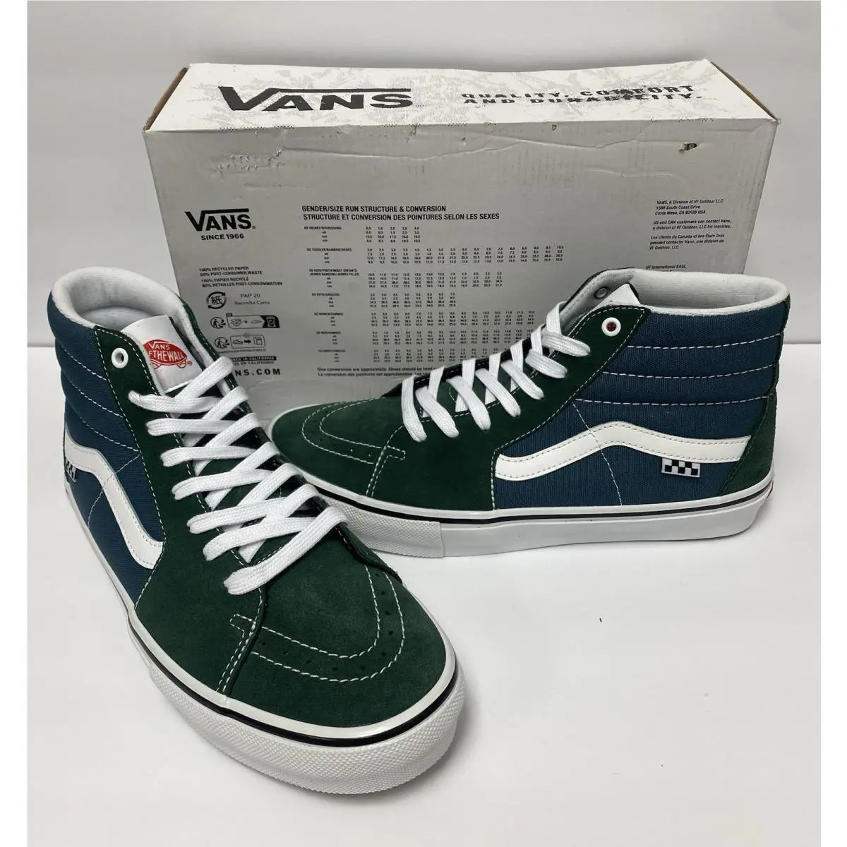 Vans shoes - VANS Sk8-Hi - Blue 0