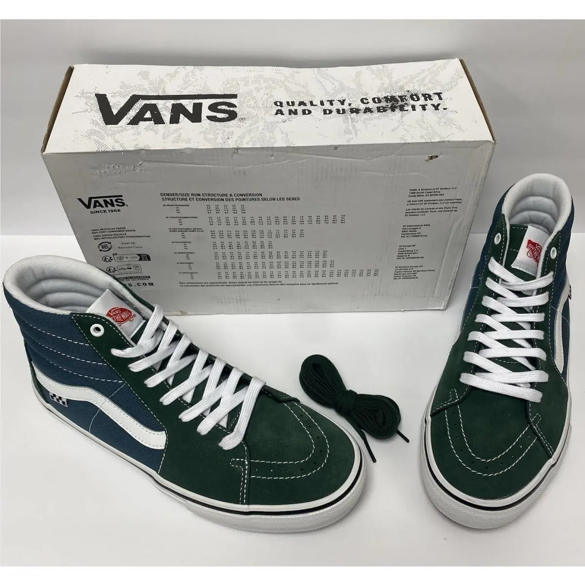 Vans shoes - VANS Sk8-Hi - Blue 1