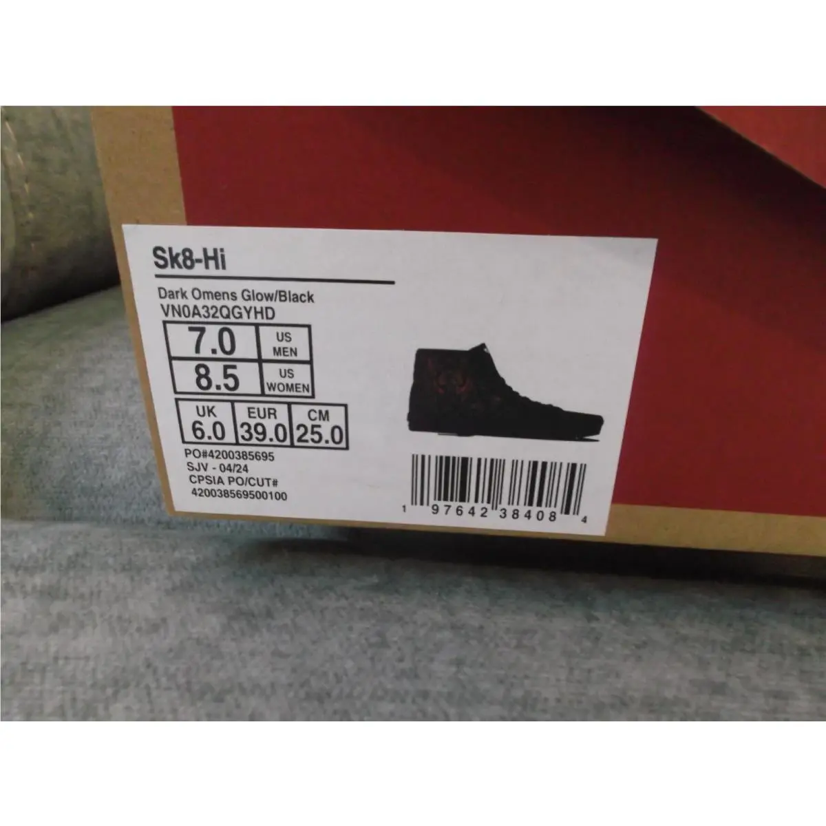 Vans shoes - VANS SK8 - VN0A32QGYHG - Black (UPC: 197642384084) 0