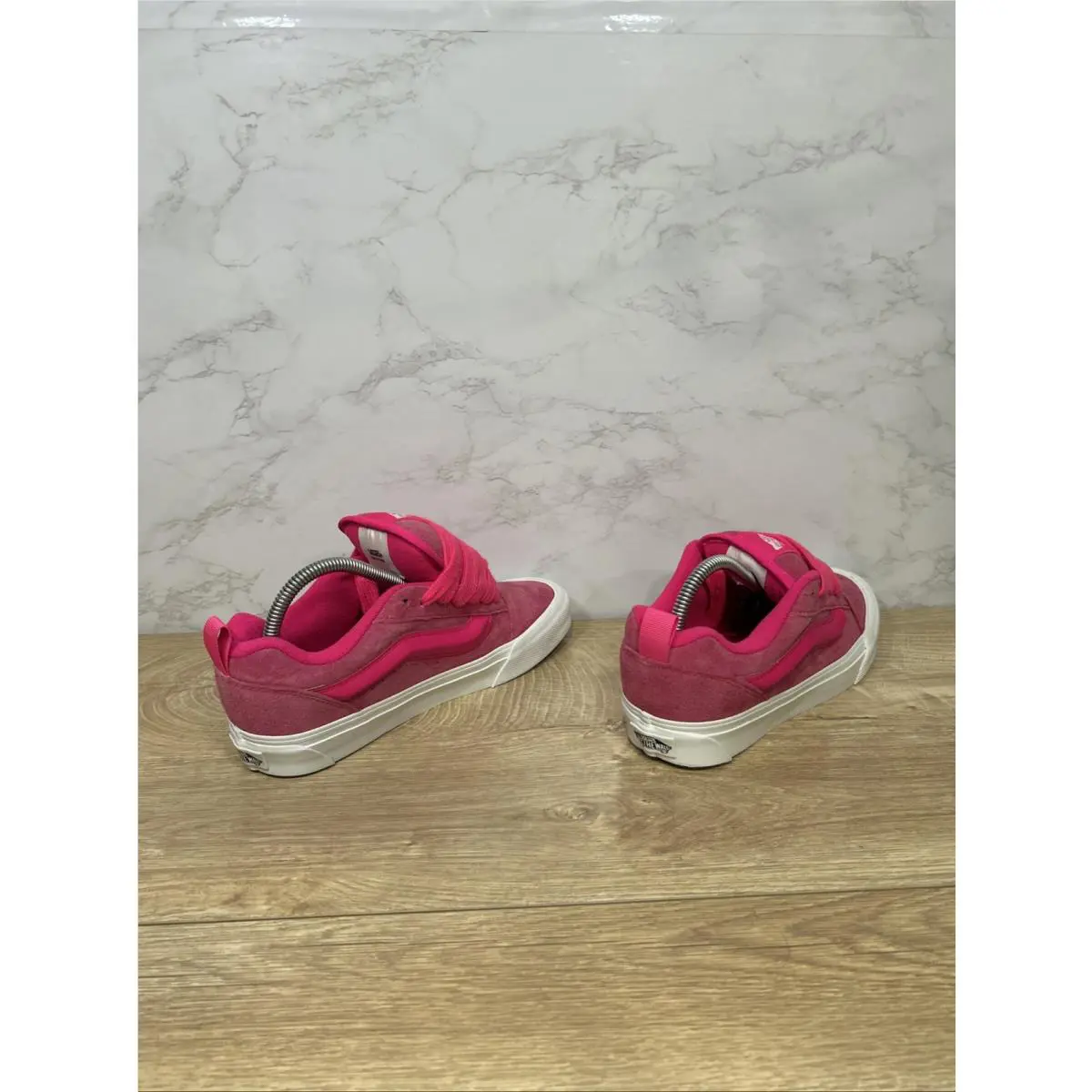 Vans shoes - VANS Knu Skool - Knu Skool - VN0009QCYU2 - Pink 8