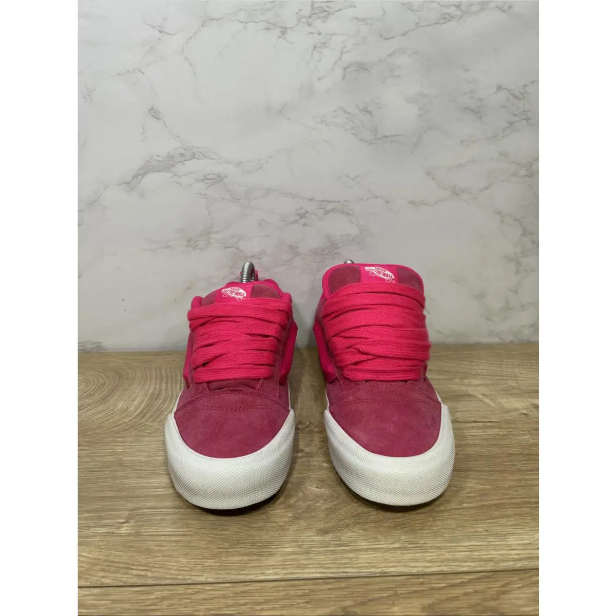 Vans shoes - VANS Knu Skool - Knu Skool - VN0009QCYU2 - Pink 4
