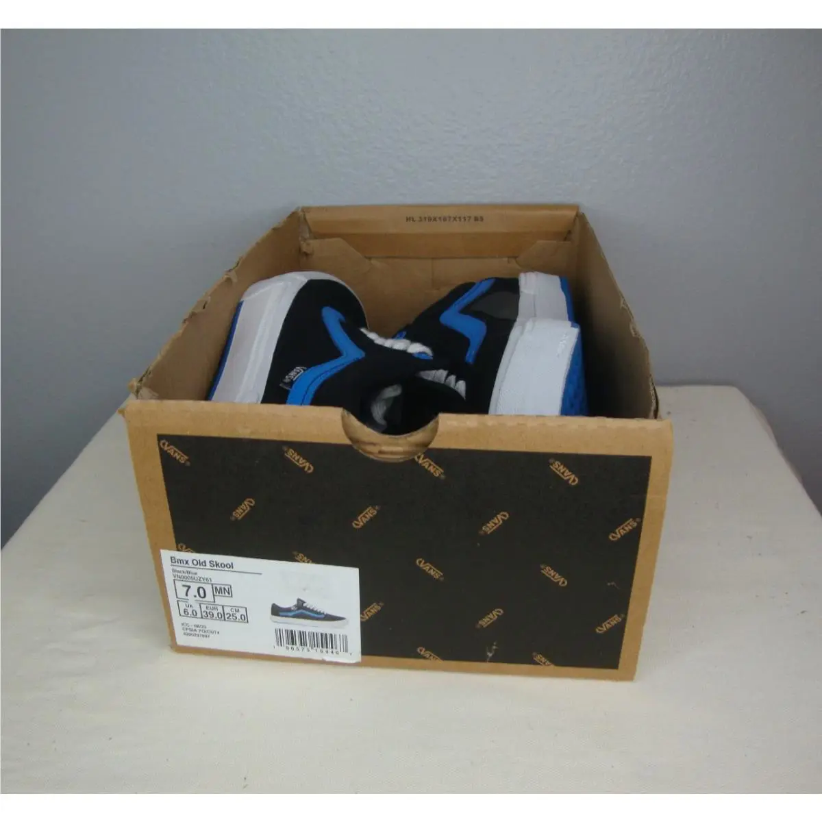 Vans shoes - Vans Bmx Old Skool Black/Blue - VN0005UZY61 - Black 9