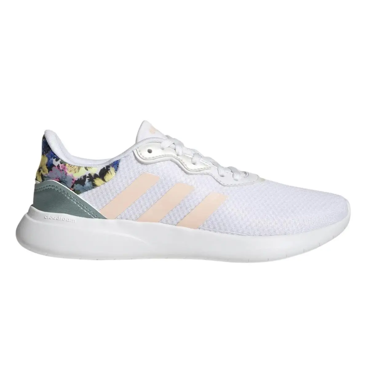 Adidas Women’s QT Racer 3.0 Running Shoes – White Floral