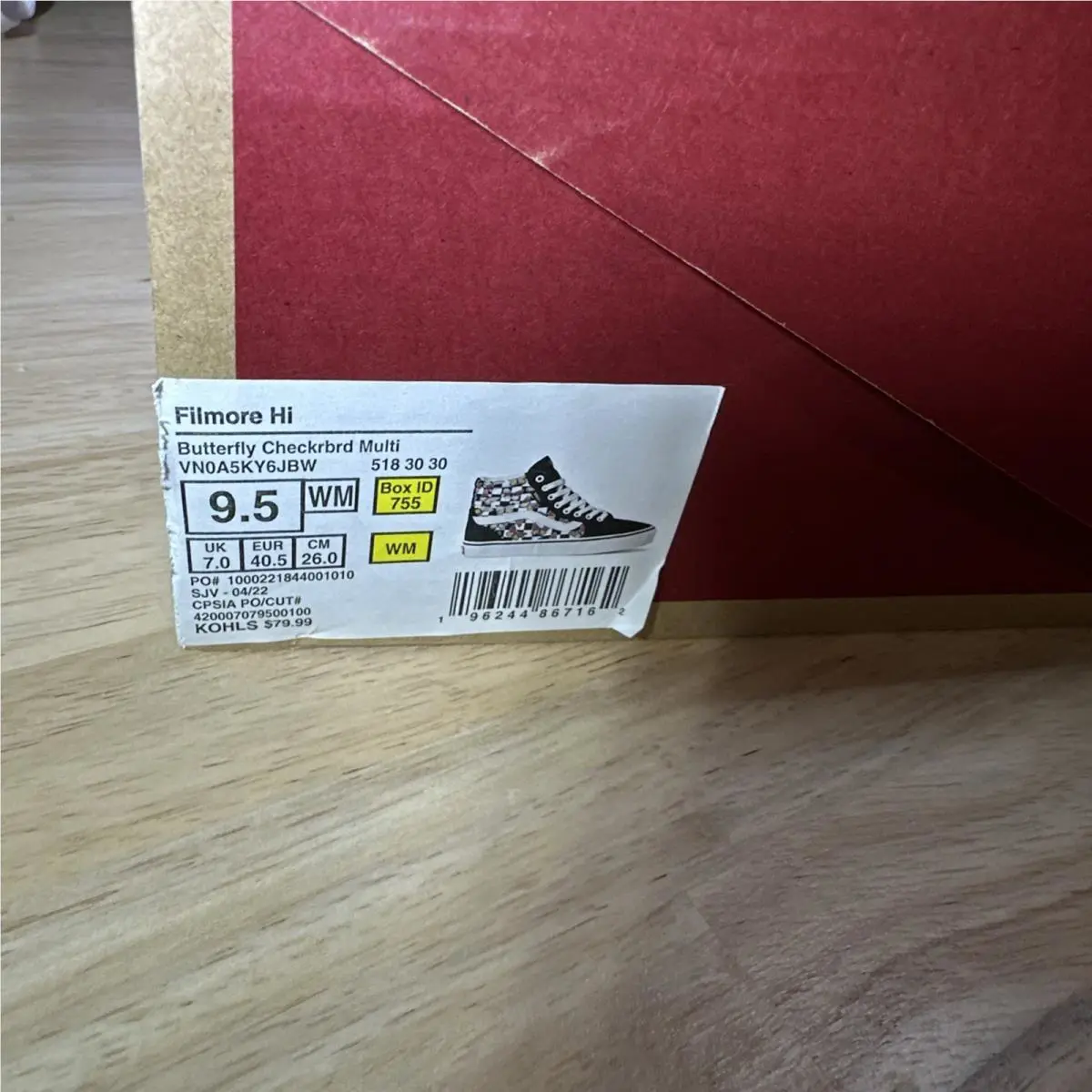 Vans shoes - VANS Filmore - Filmore - VN0A5KY6JBW - Black/Multicolor (UPC: 0196244867162) 8