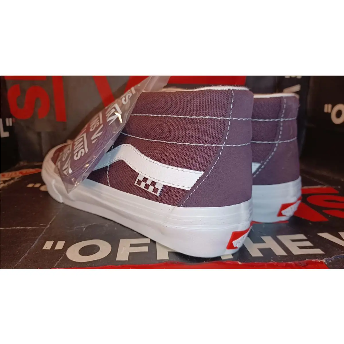 Vans shoes - Vans Skate Grosso Mid - Skate Grosso Mid - VN0A5FCGWNE - Purple, Manufacturer: Wrapped Wine (UPC: 196244720993) 0