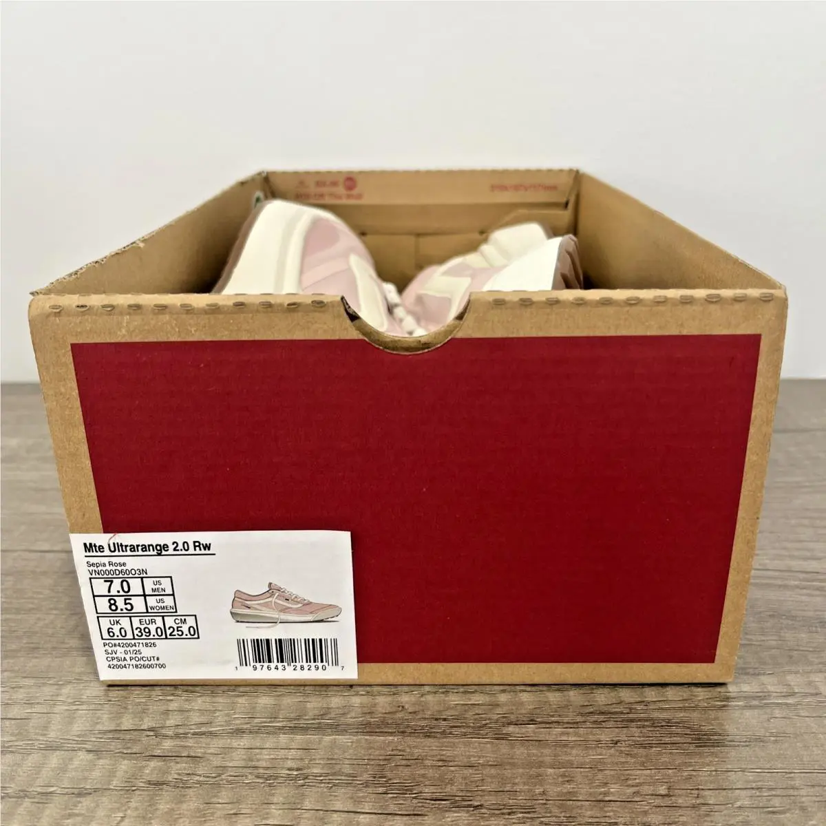 Vans shoes - sepia rose 6