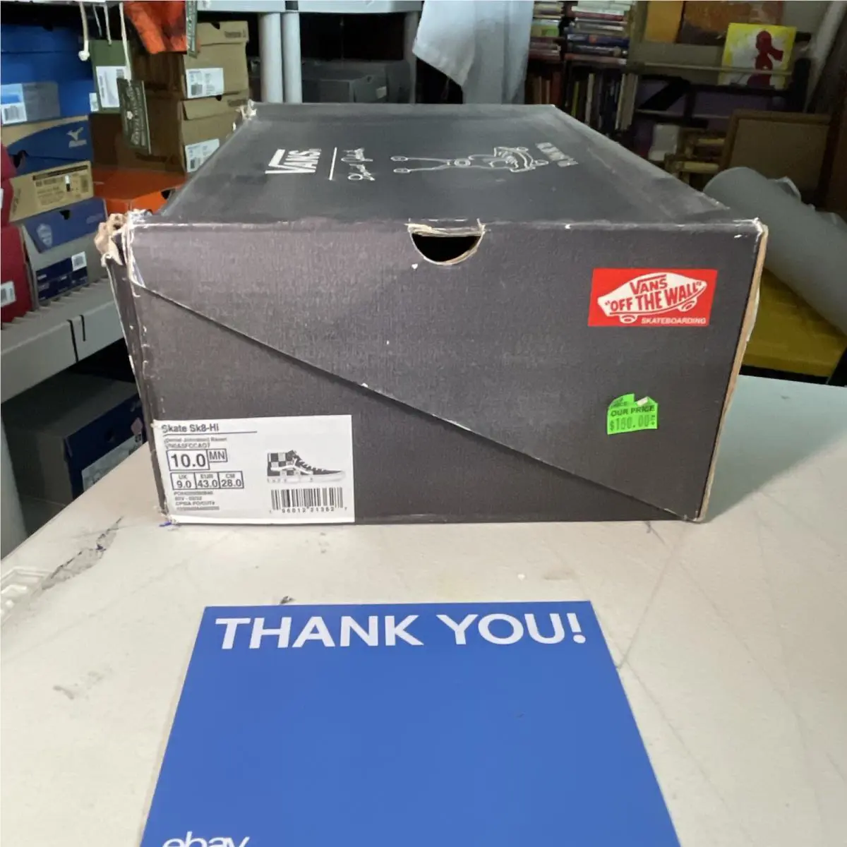 Vans shoes - Vans Sk8-Hi - Gray 8