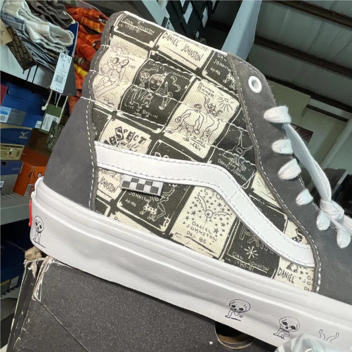 Vans shoes - Vans Sk8-Hi - Gray 1