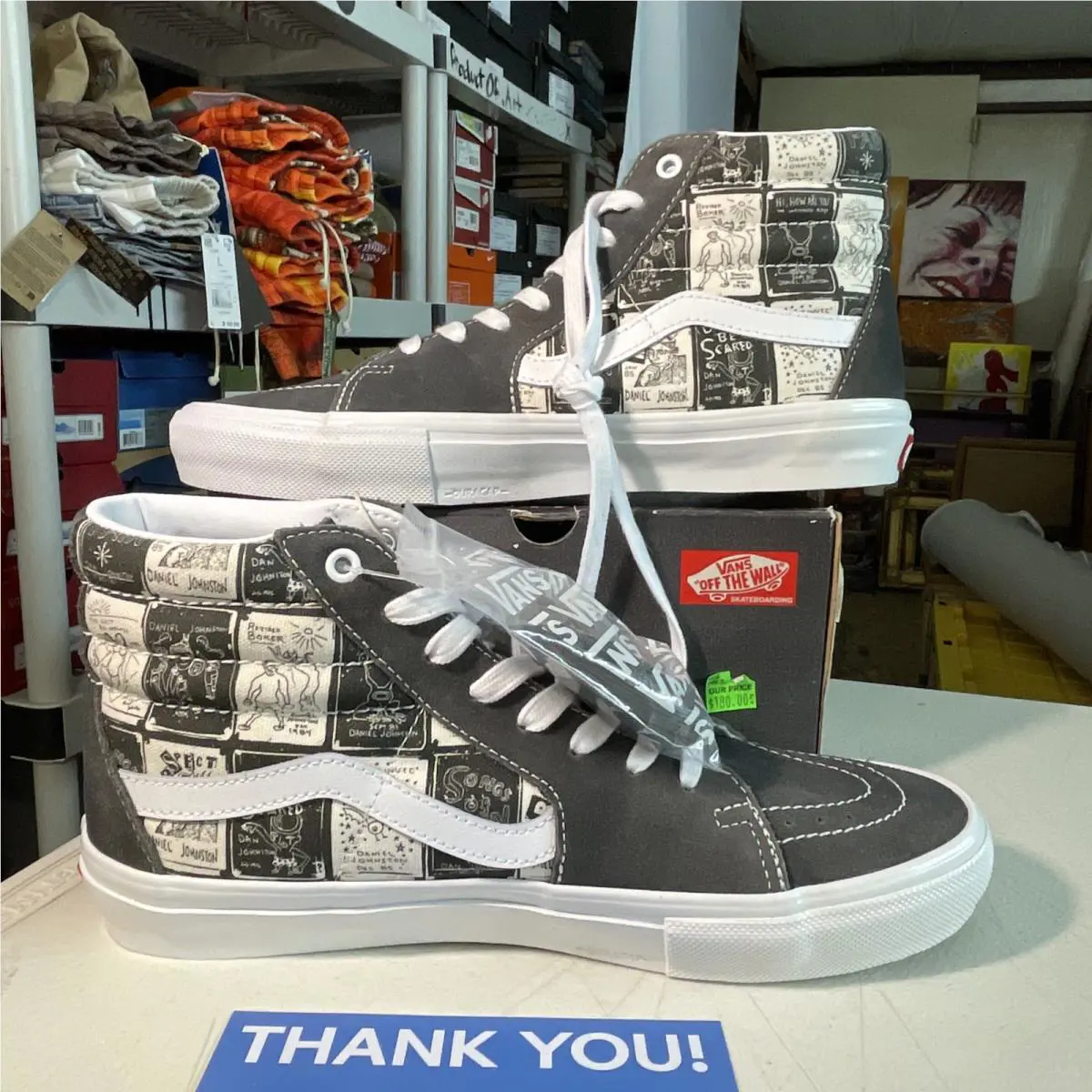 Vans shoes - Vans Sk8-Hi - Gray 2