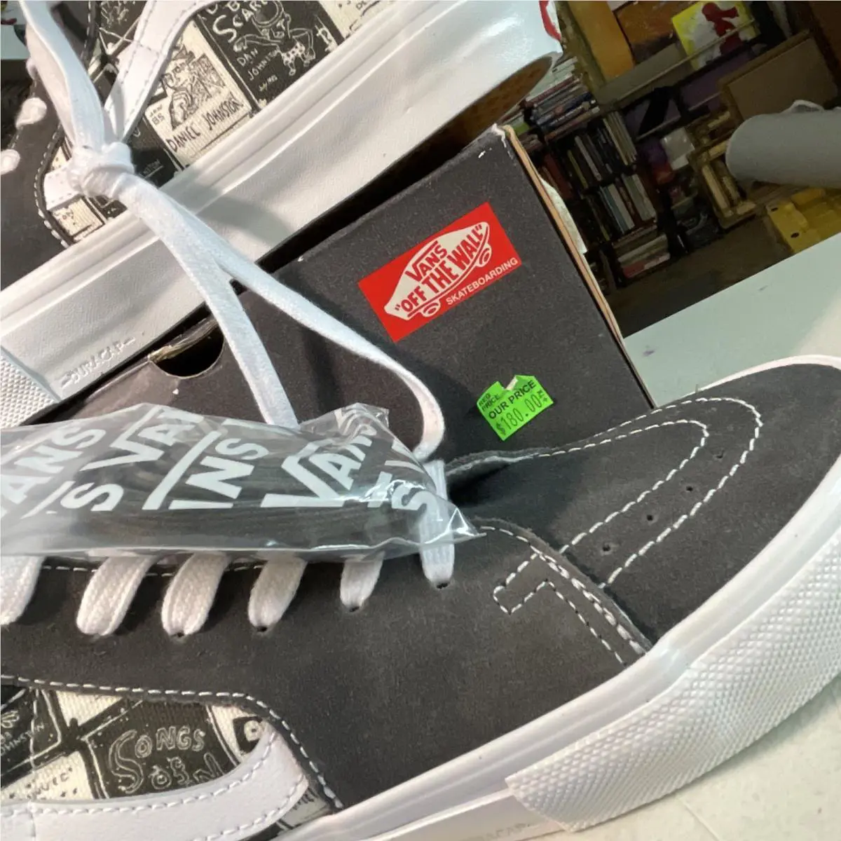 Vans shoes - Vans Sk8-Hi - Gray 3