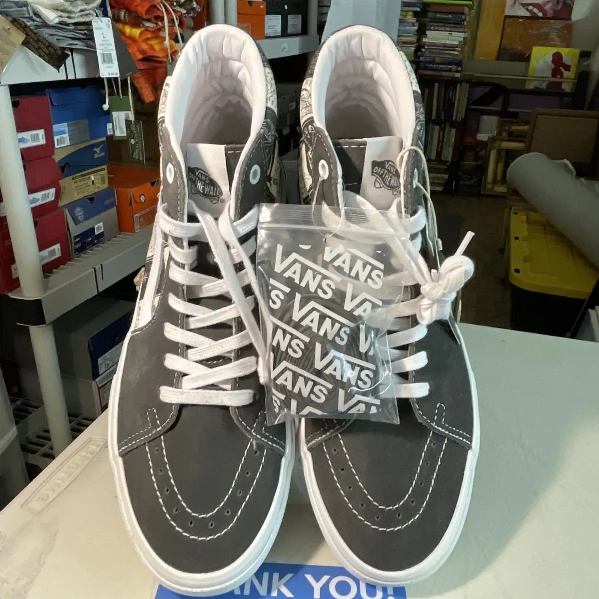 Vans shoes - Vans Sk8-Hi - Gray 4