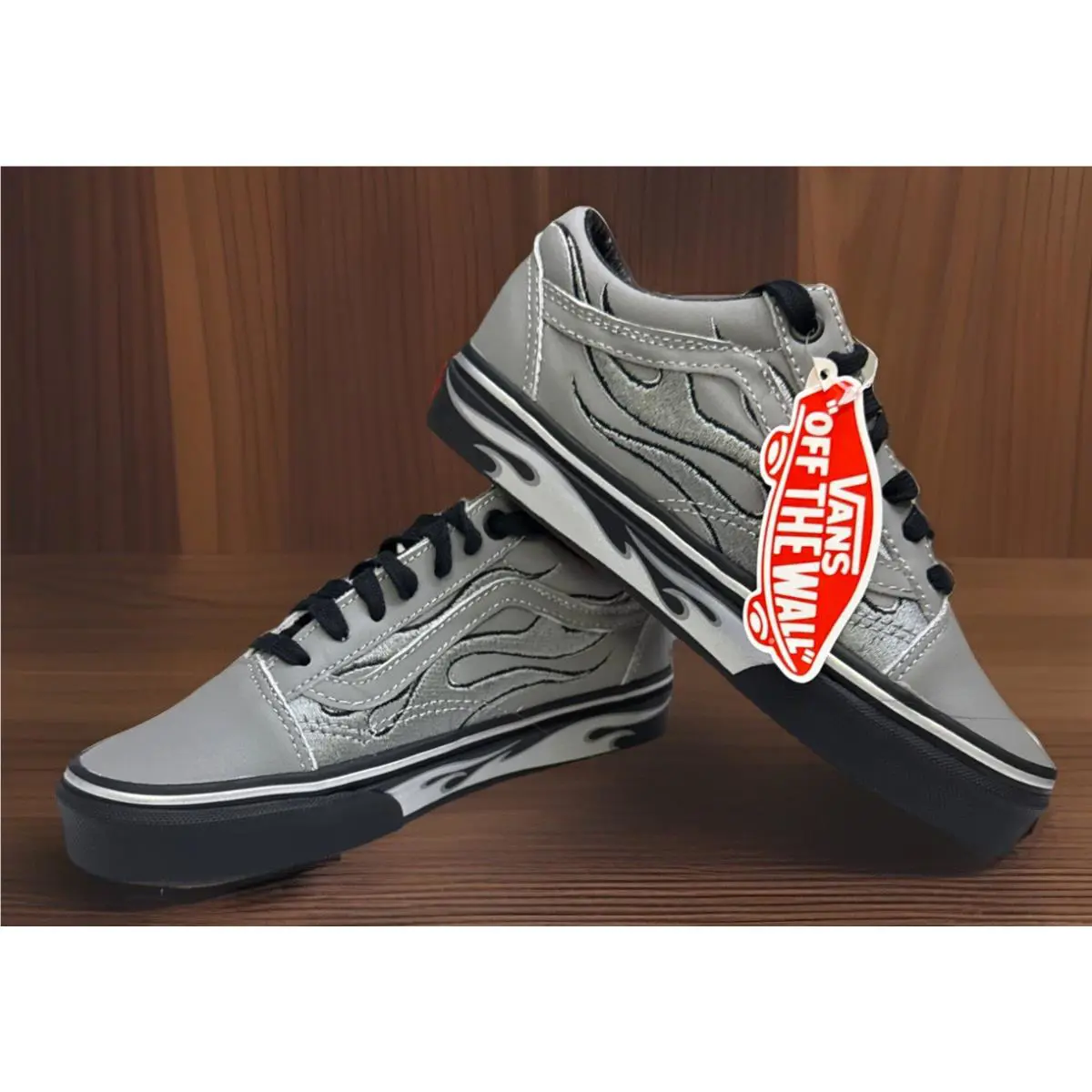 Vans shoes - VANS Old Skool - Old Skool - VN0A7Q2J6UR - Silver (UPC: 195437618543) 2