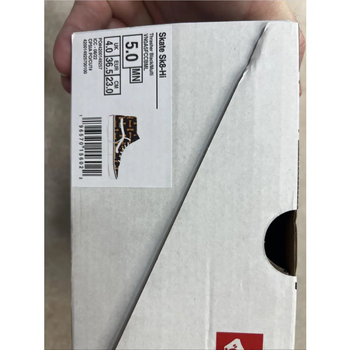 Vans shoes - VANS Sk8-Hi - Multicolor (UPC: 196570156022) 5