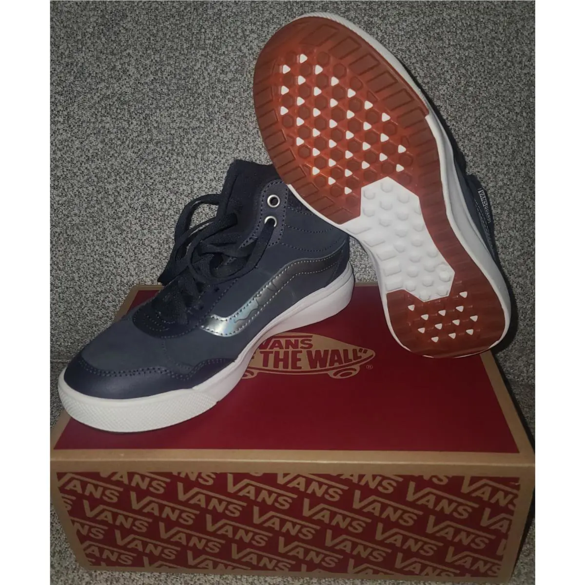Vans shoes - Vans Range Exp Hi V - black and gray 0