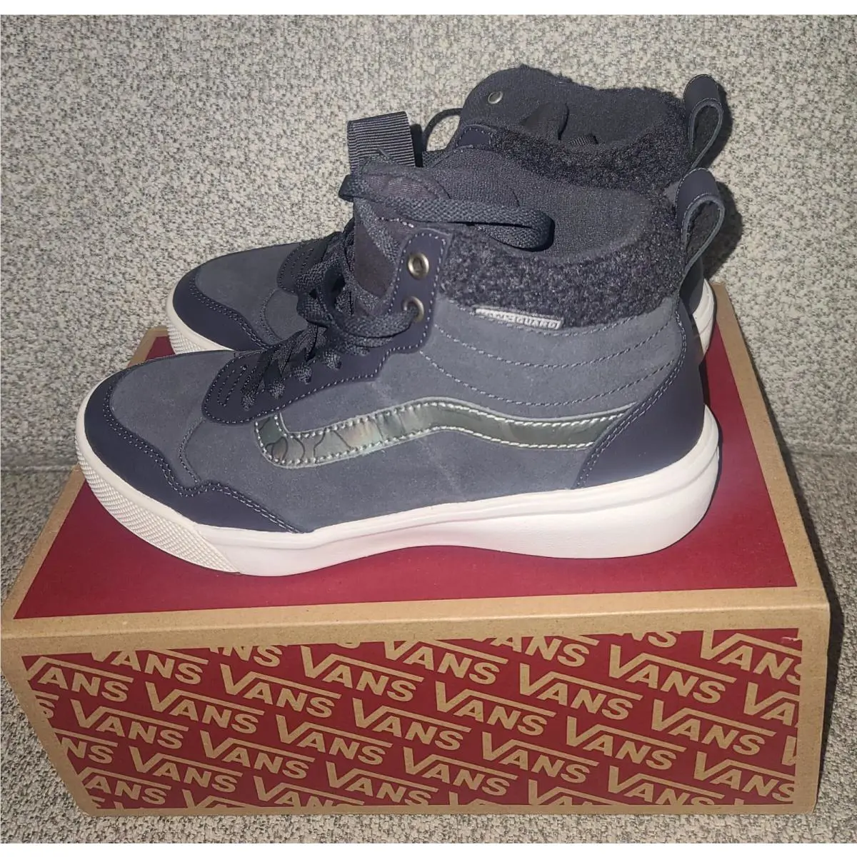 Vans shoes - Vans Range Exp Hi V - black and gray 2