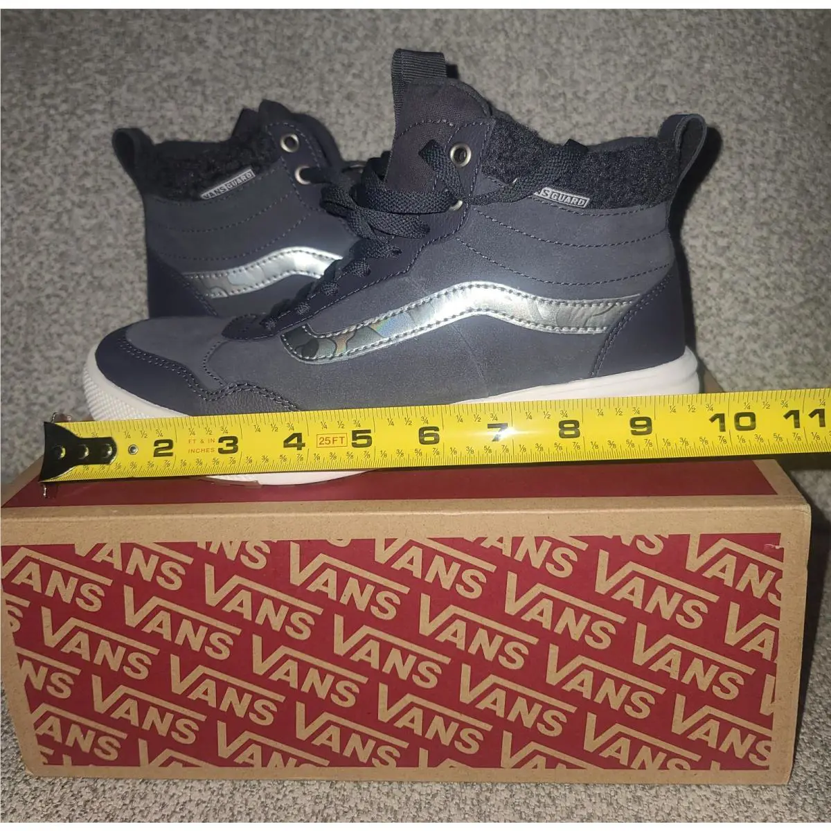 Vans shoes - Vans Range Exp Hi V - black and gray 3