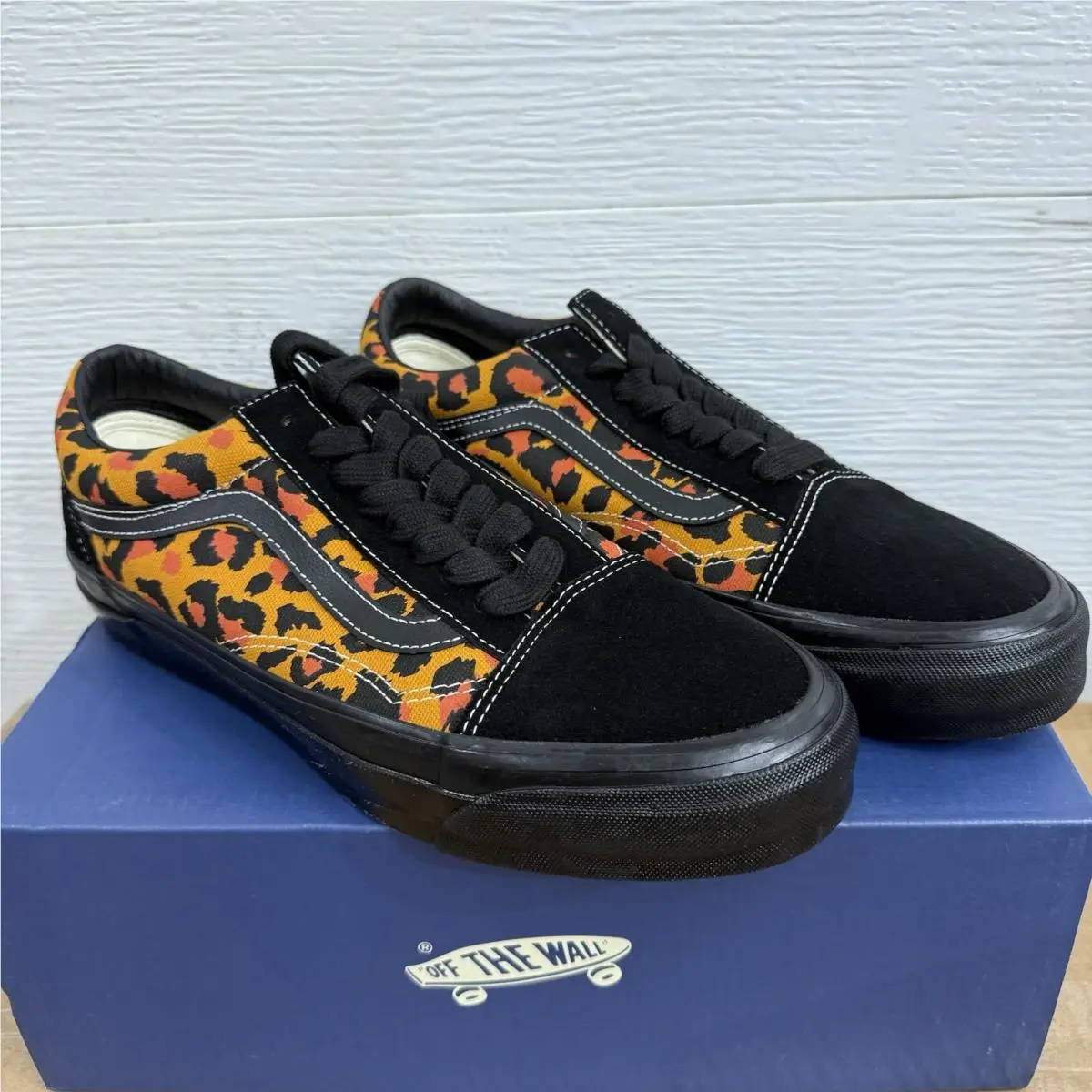 Vans LX Old Skool Mens Size 10.5 Leopard Black VN000D56BKA
