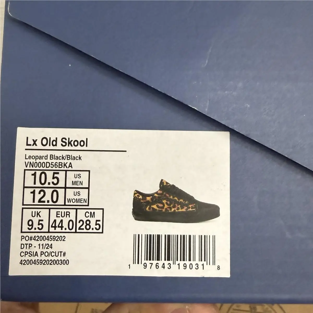 Vans shoes - VANS Old Skool - Old Skool - VN000D56BKA - Leopard / Black 3