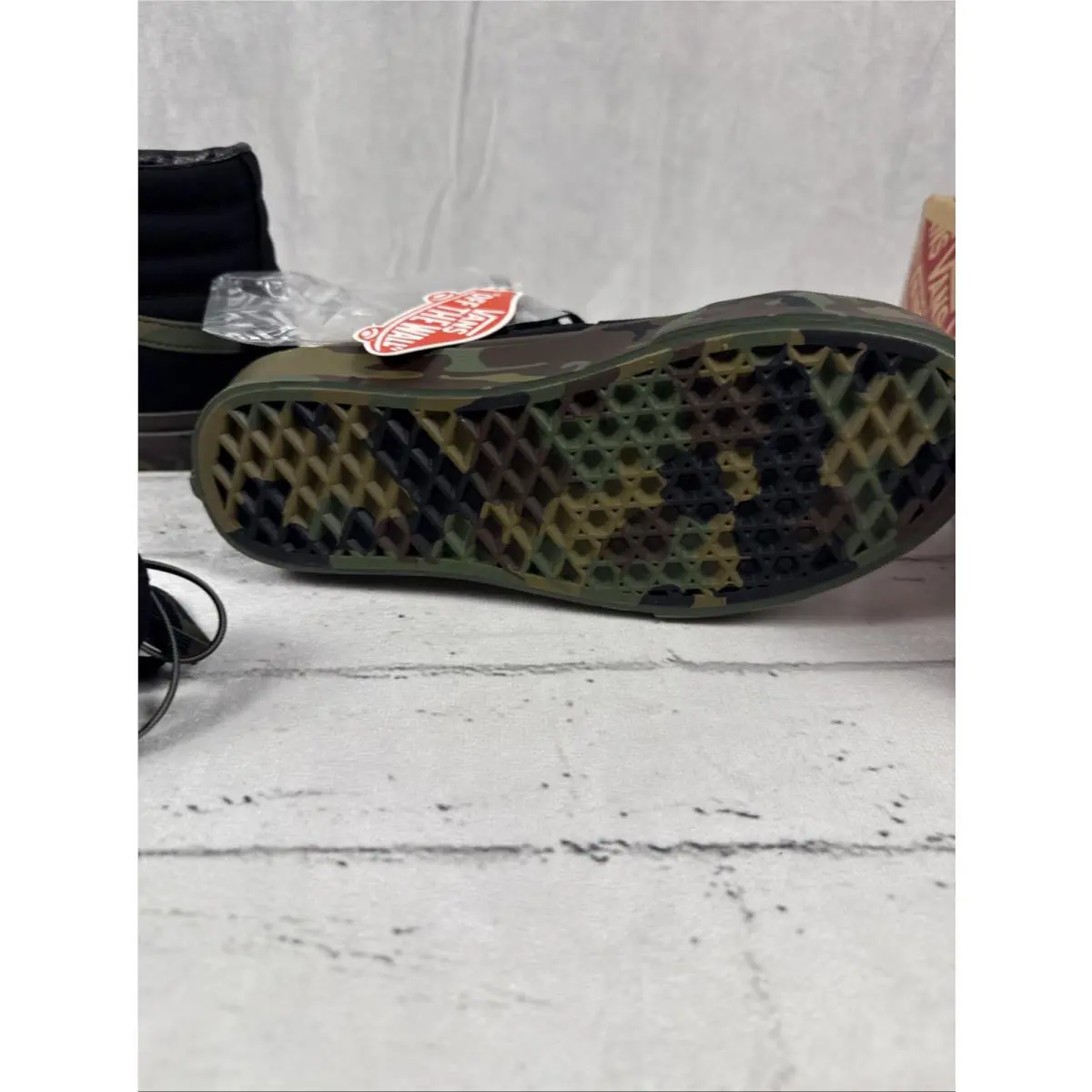 Vans shoes - VANS Sk8-Hi - Green, Manufacturer: White, Green 5