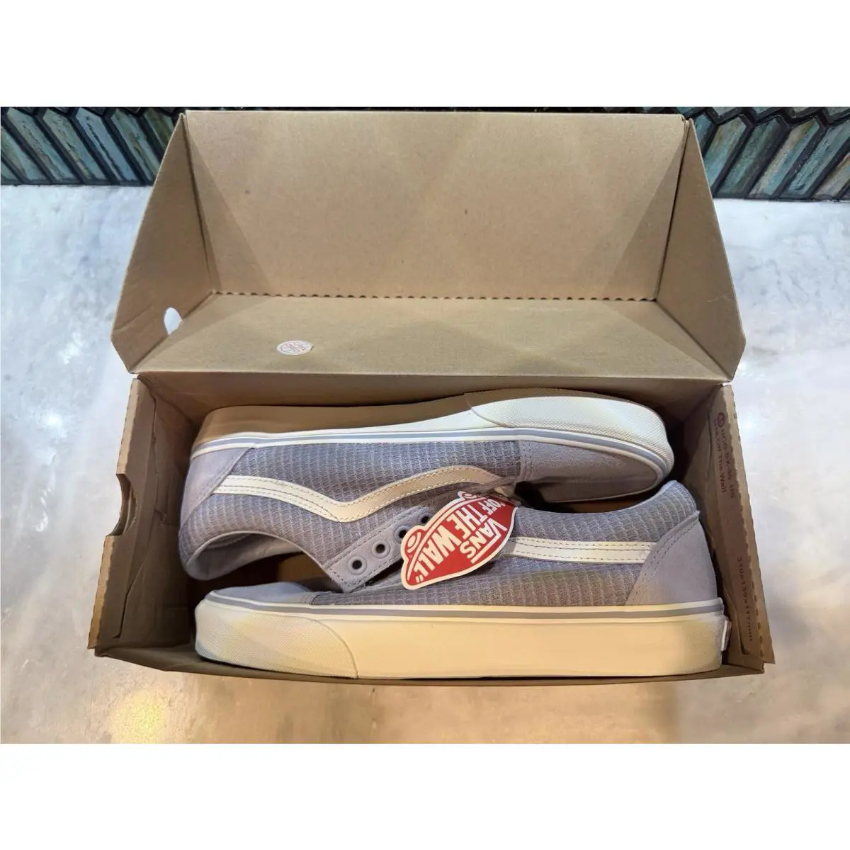 Vans shoes - VANS Old Skool - Old Skool - VN0A4U3BWN3 - Zen Blue / White 5