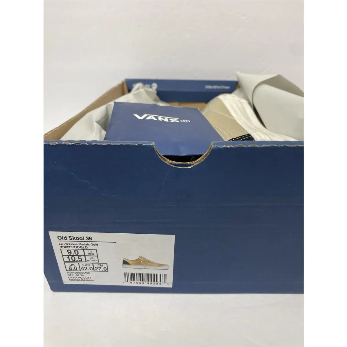 Vans shoes - Old Skool 36 LX - Old Skool - Gold 7