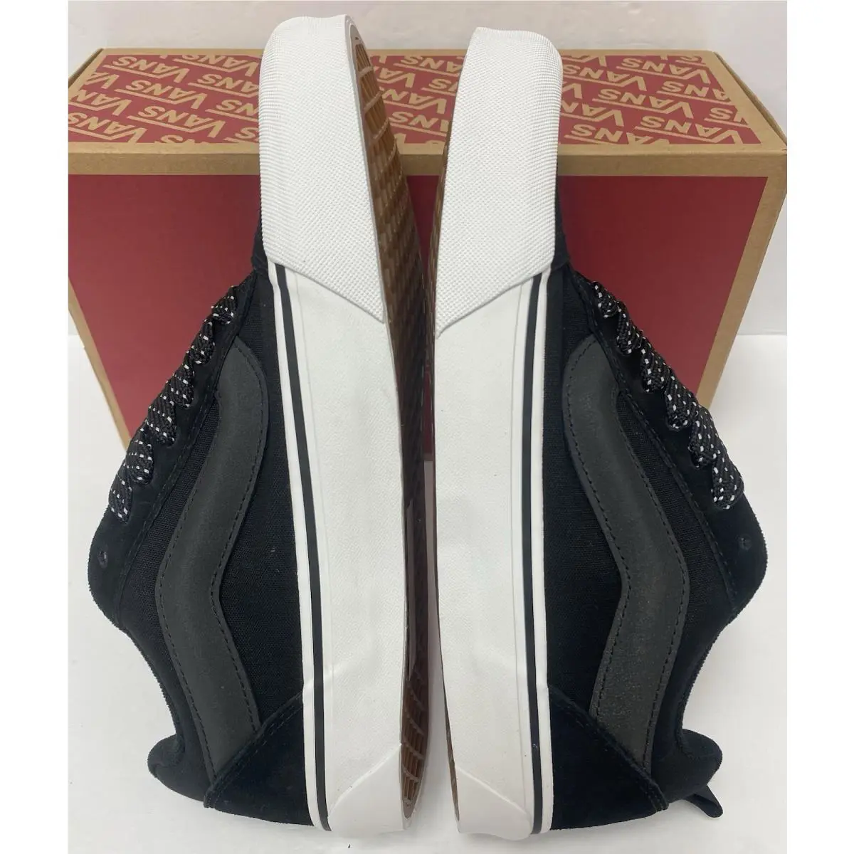 Vans shoes - VANS Knu Skool - Knu Skool - Black, Manufacturer: Gray 3