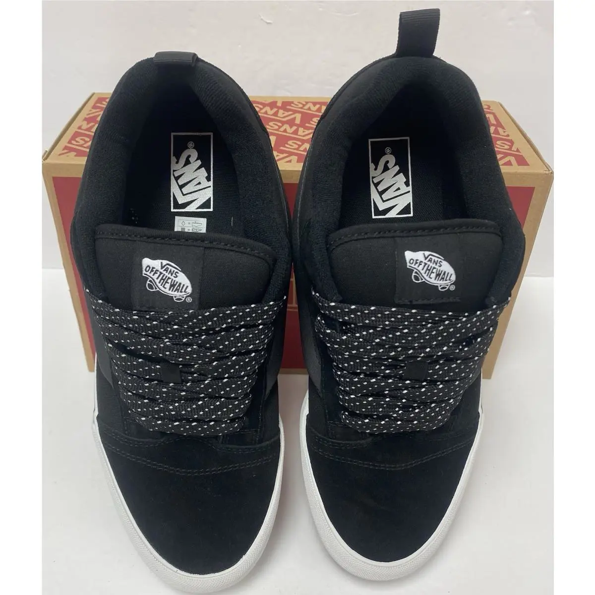Vans shoes - VANS Knu Skool - Knu Skool - Black, Manufacturer: Gray 5