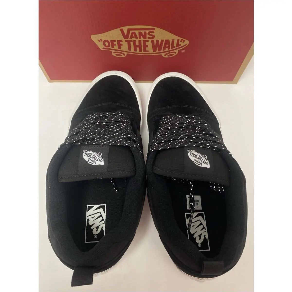 Vans shoes - VANS Knu Skool - Knu Skool - Black, Manufacturer: Gray 4