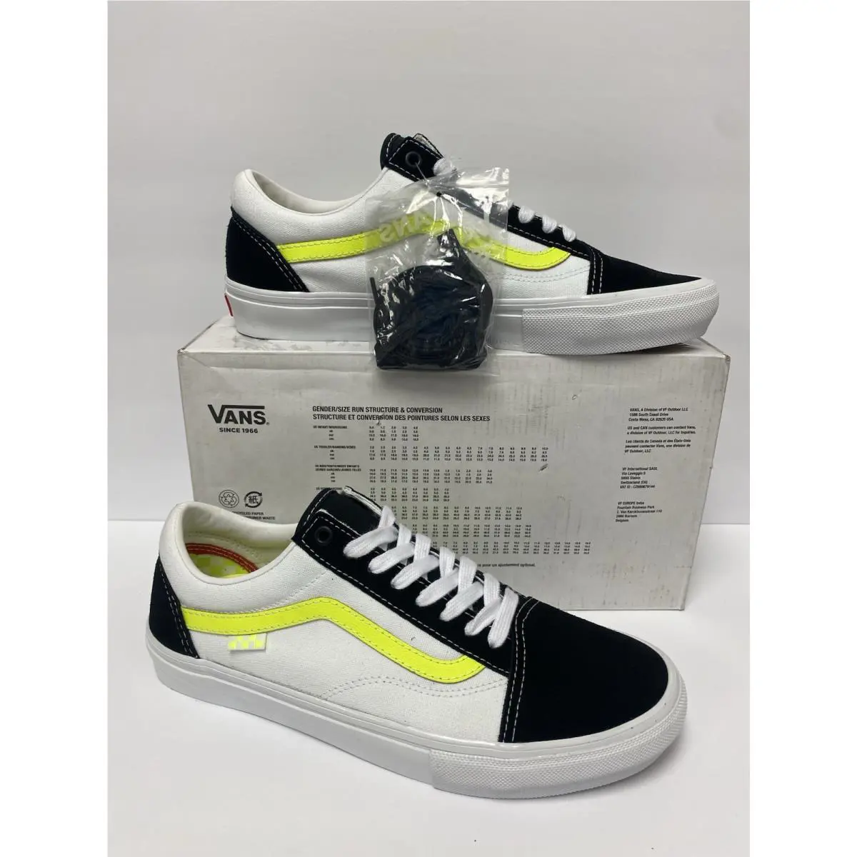 Vans shoes - Vans Skate Old Skool - Skate Old Skool - White, Manufacturer: Black/White 0
