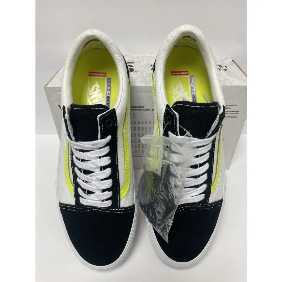 Vans shoes - Vans Skate Old Skool - Skate Old Skool - White, Manufacturer: Black/White 3