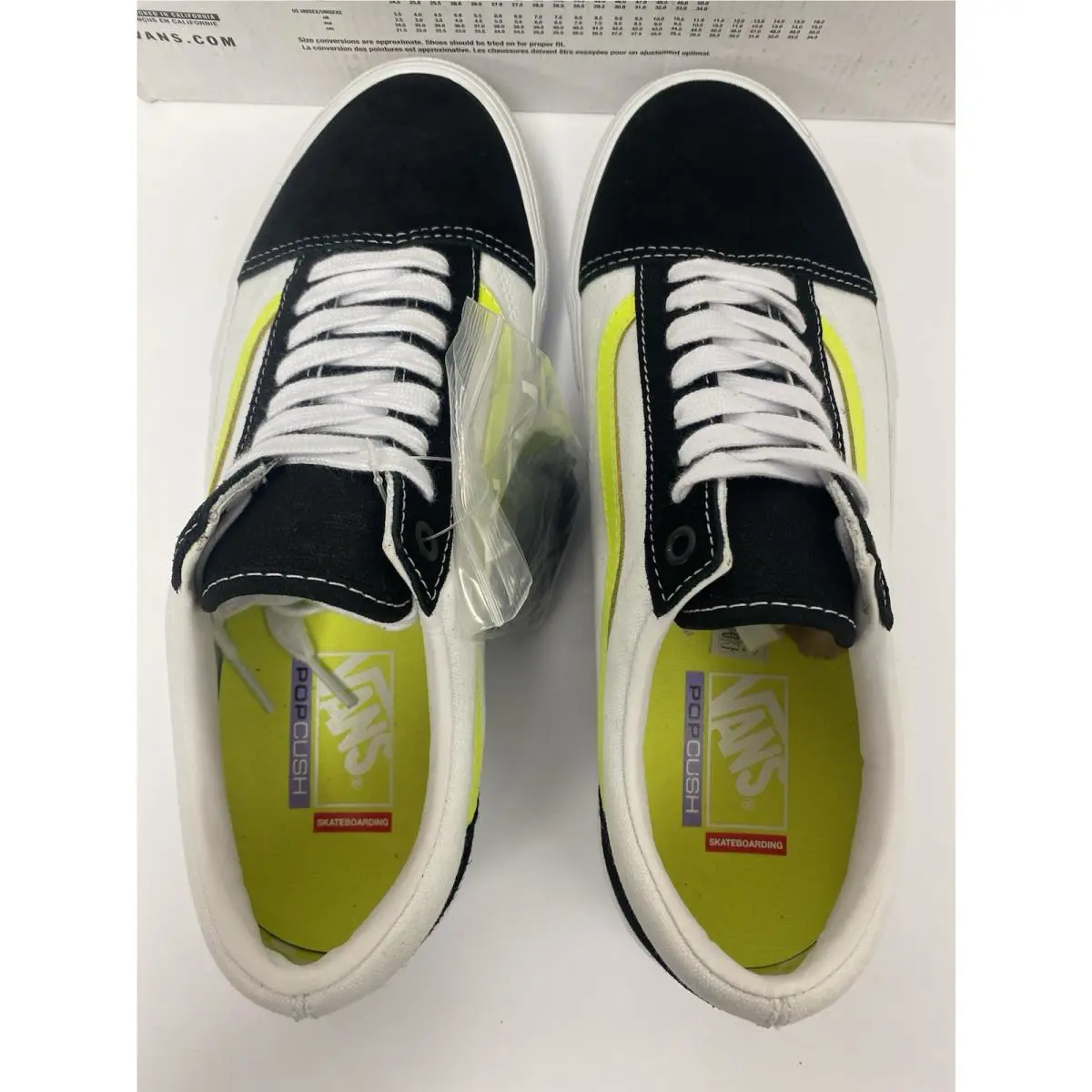 Vans shoes - Vans Skate Old Skool - Skate Old Skool - White, Manufacturer: Black/White 4