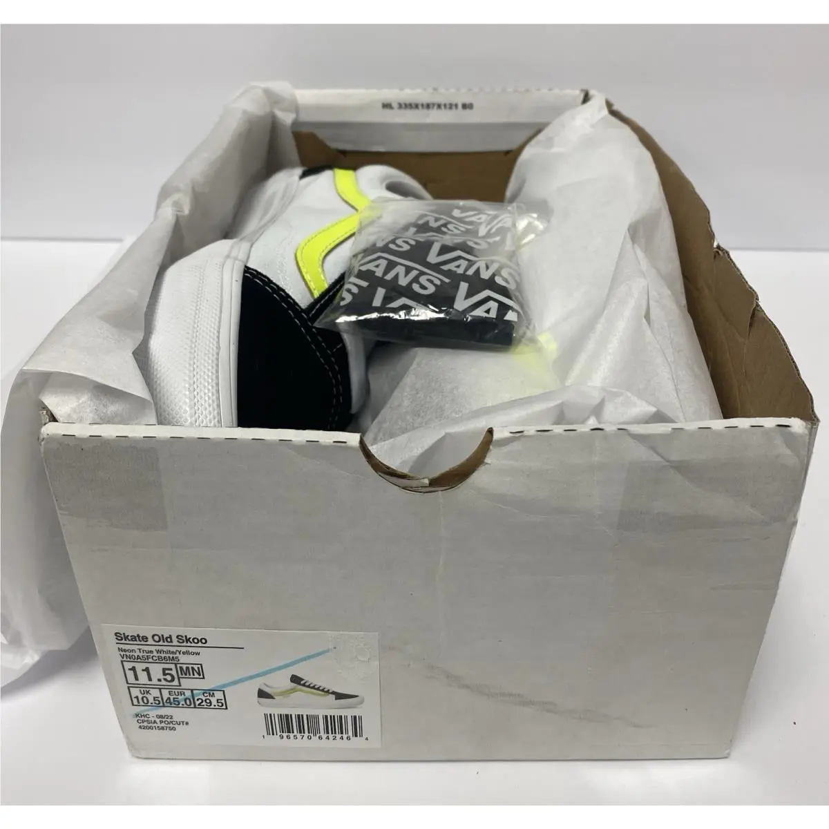 Vans shoes - Vans Skate Old Skool - Skate Old Skool - White, Manufacturer: Black/White 6