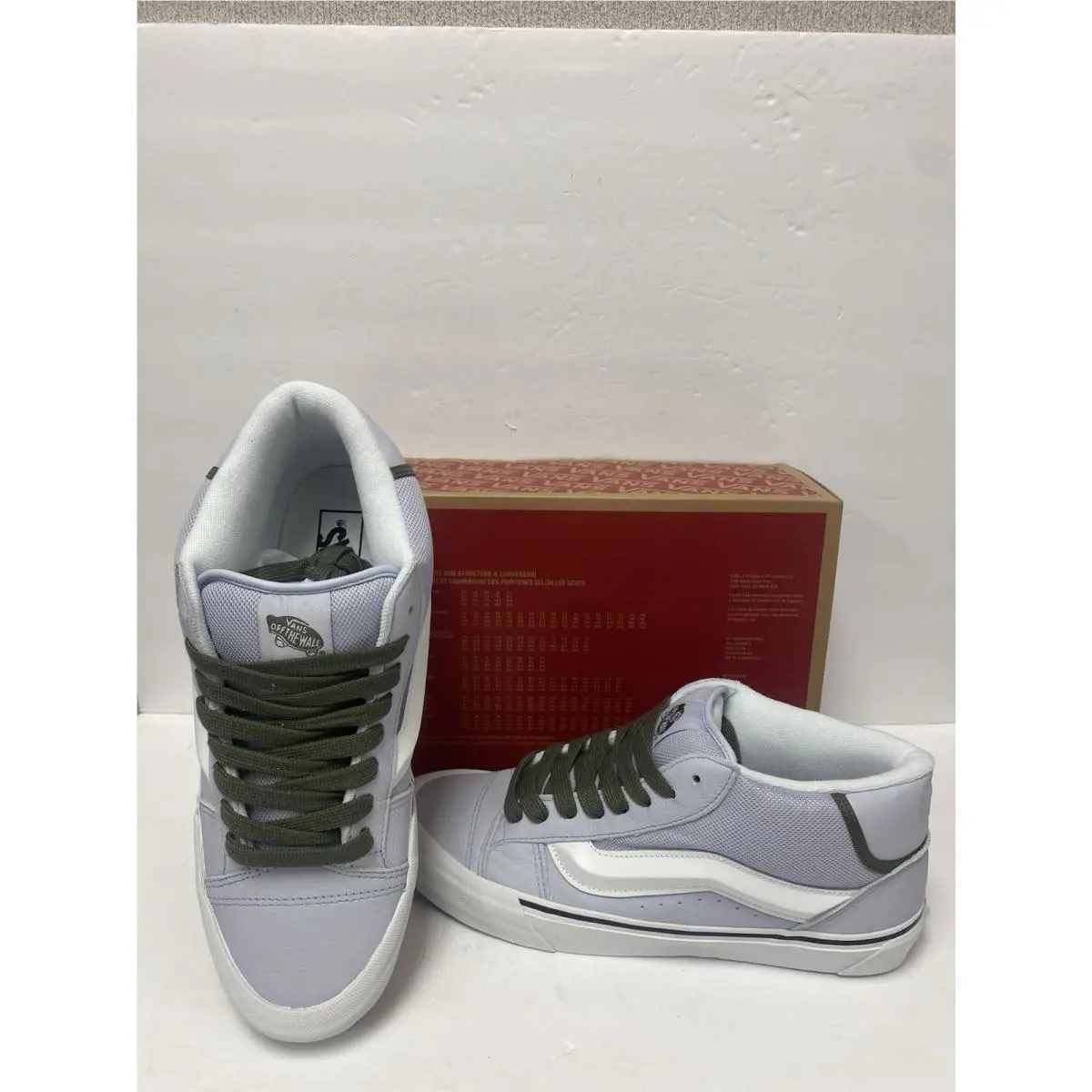 Vans shoes - VANS Knu Skool - Knu Skool - Blue, Manufacturer: Red 0
