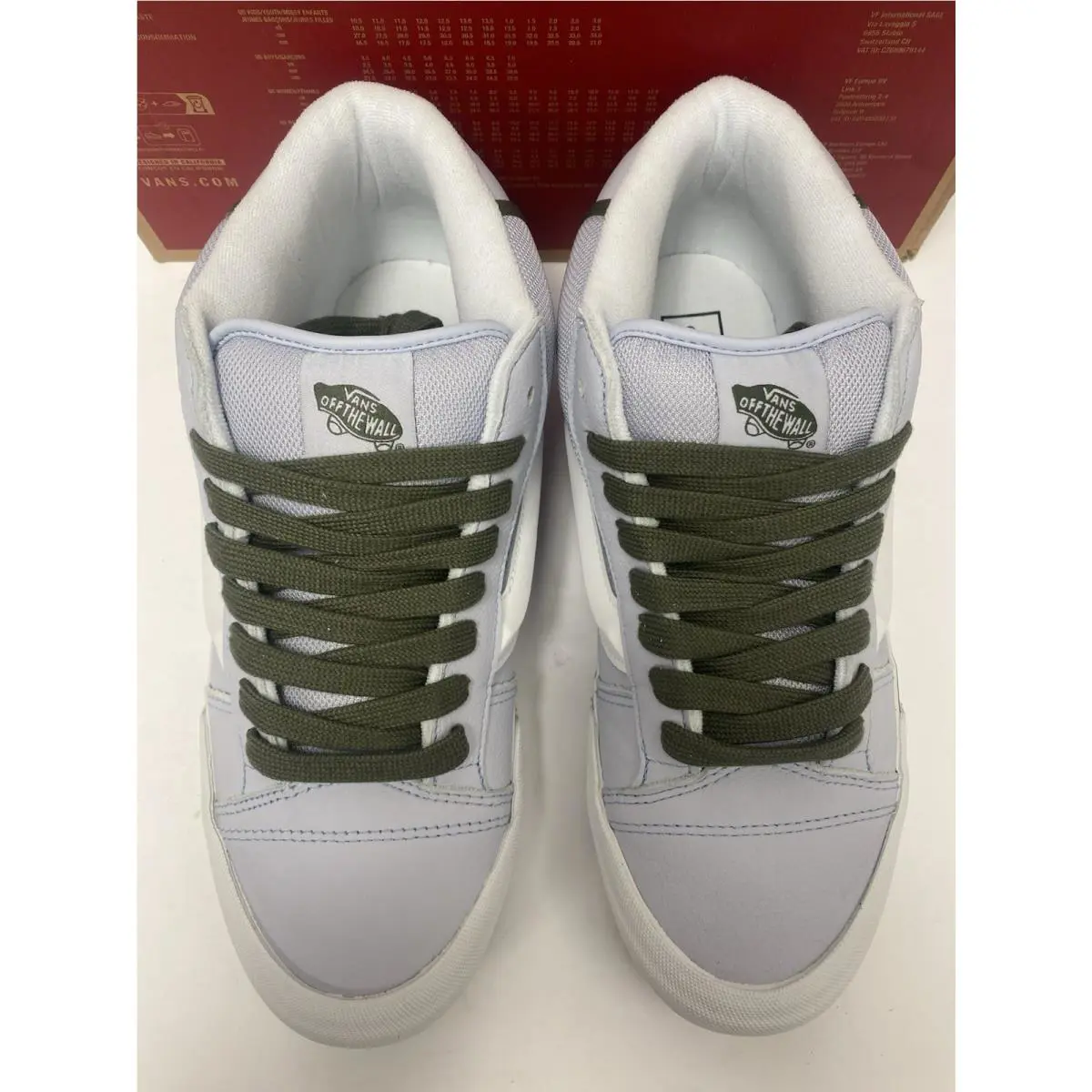 Vans shoes - VANS Knu Skool - Knu Skool - Blue, Manufacturer: Red 2