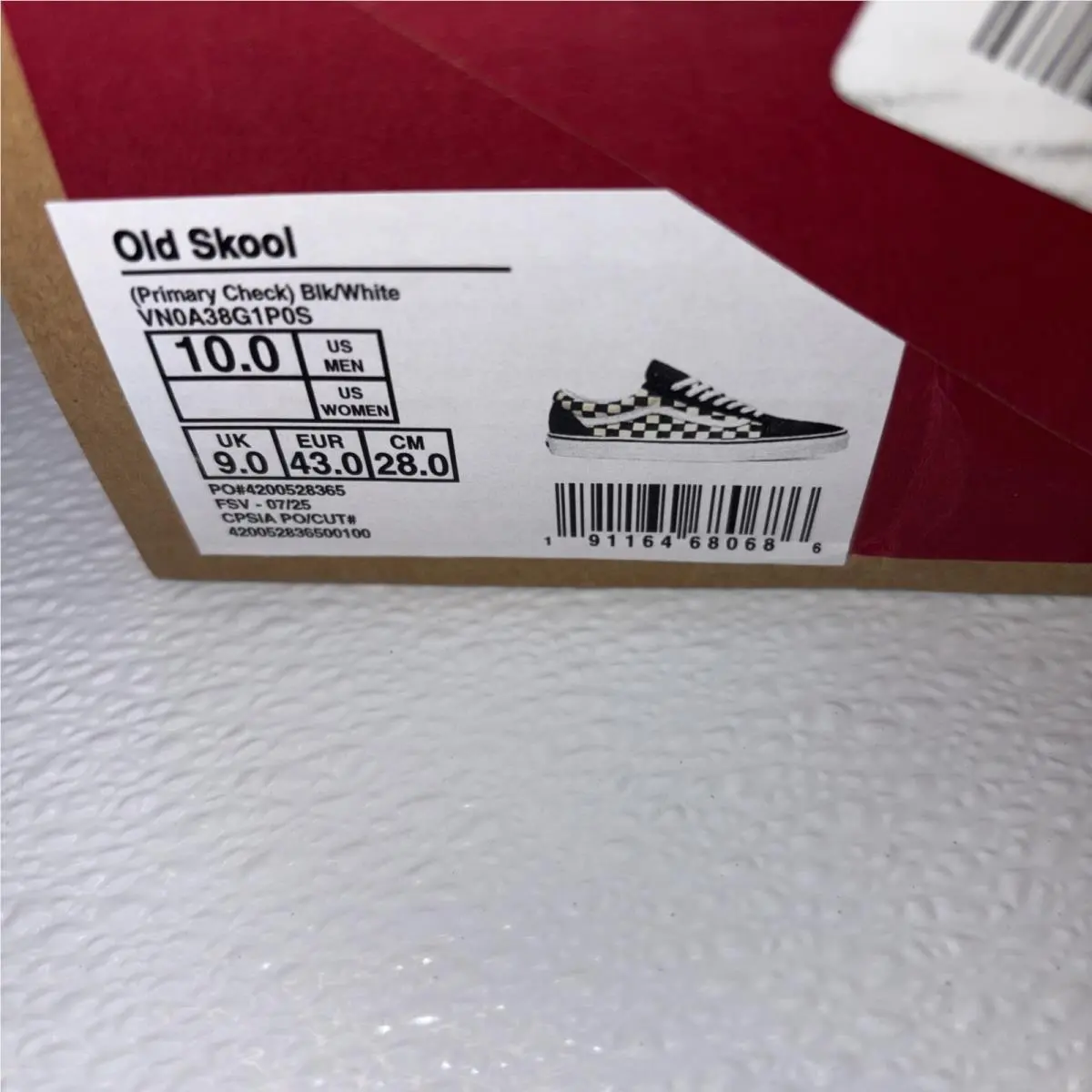 Vans shoes - VANS Old Skool - Old Skool - VN0A38G1P0S-4 - Multicolor 0