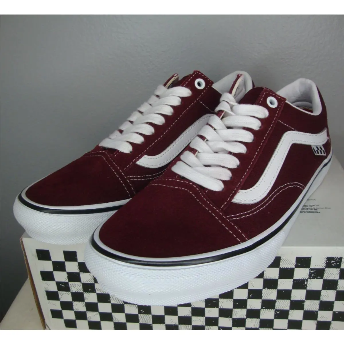 Vans shoes - VANS Skate - Skate - VN0A5FCBBJA - Maroon (UPC: 196573501164) 2