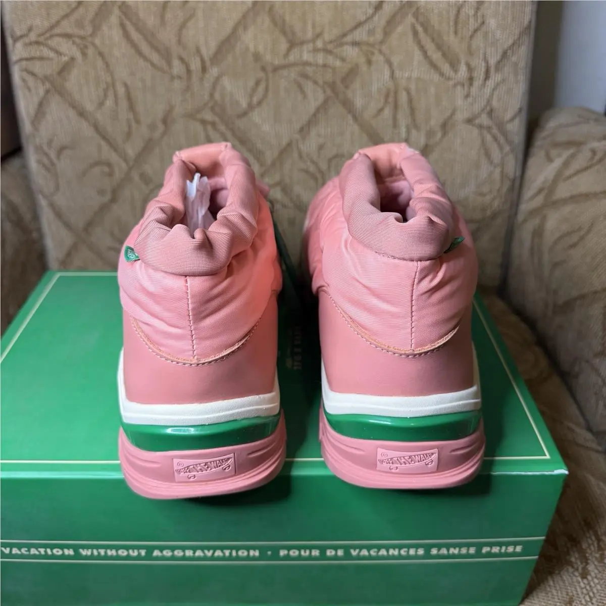 Vans shoes - Vans Vault Slip Hiker LX - VN0A7Q4WZEE - Pink 2